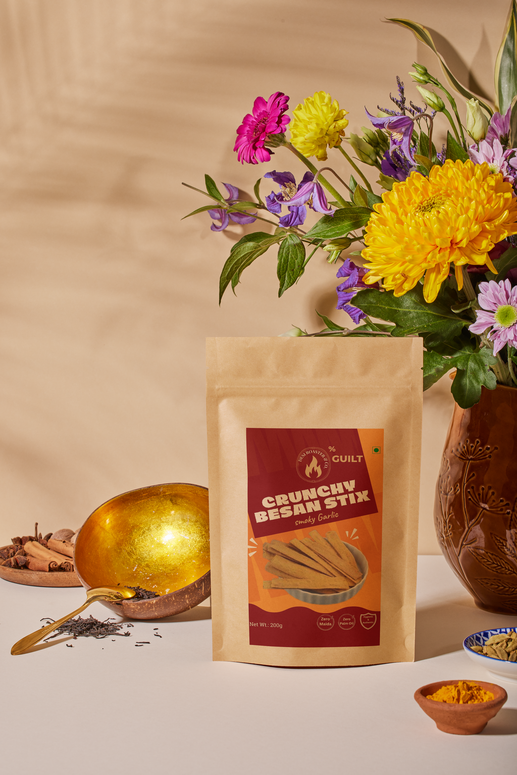 Crunchy Besan Sticks