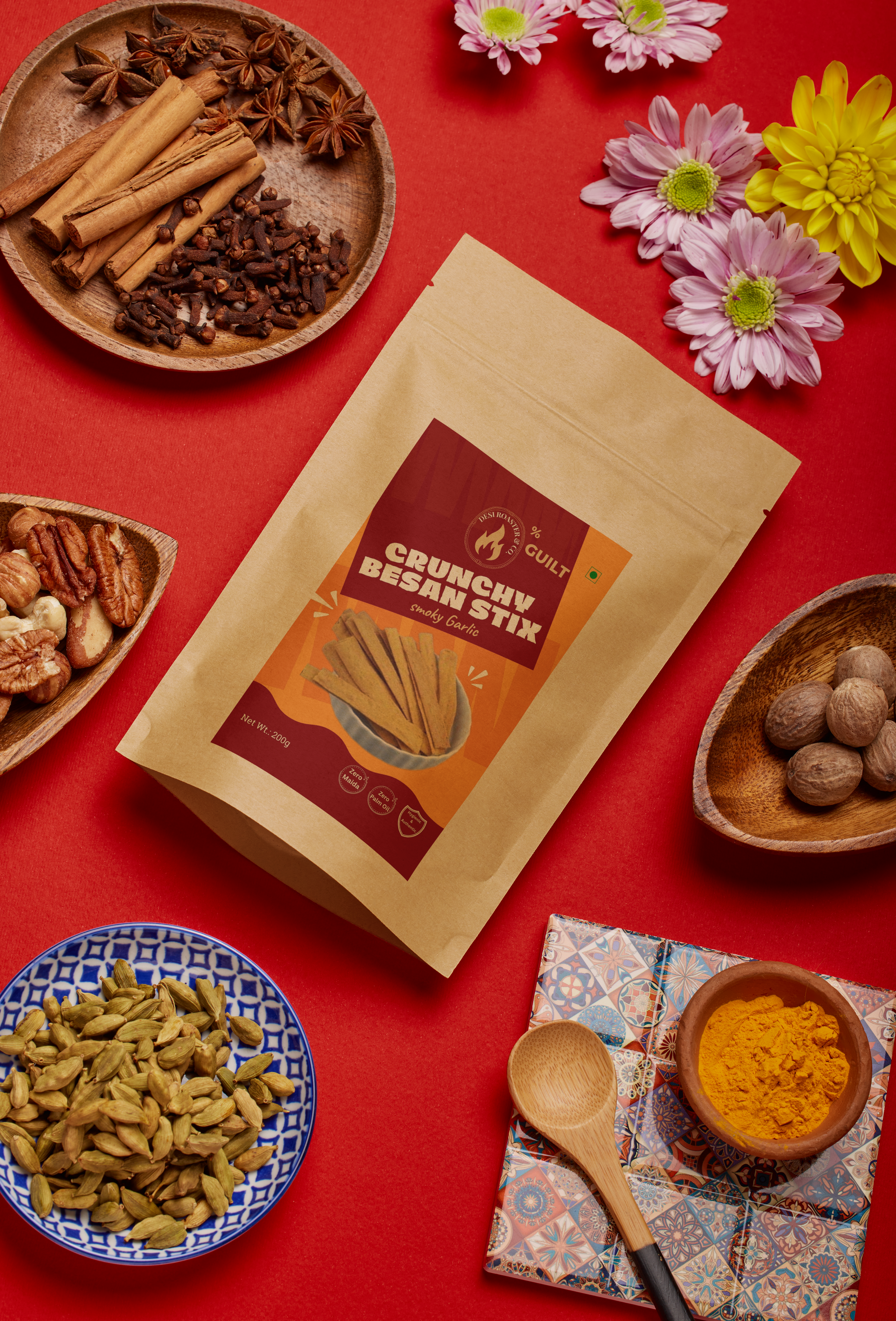 Crunchy Besan Sticks