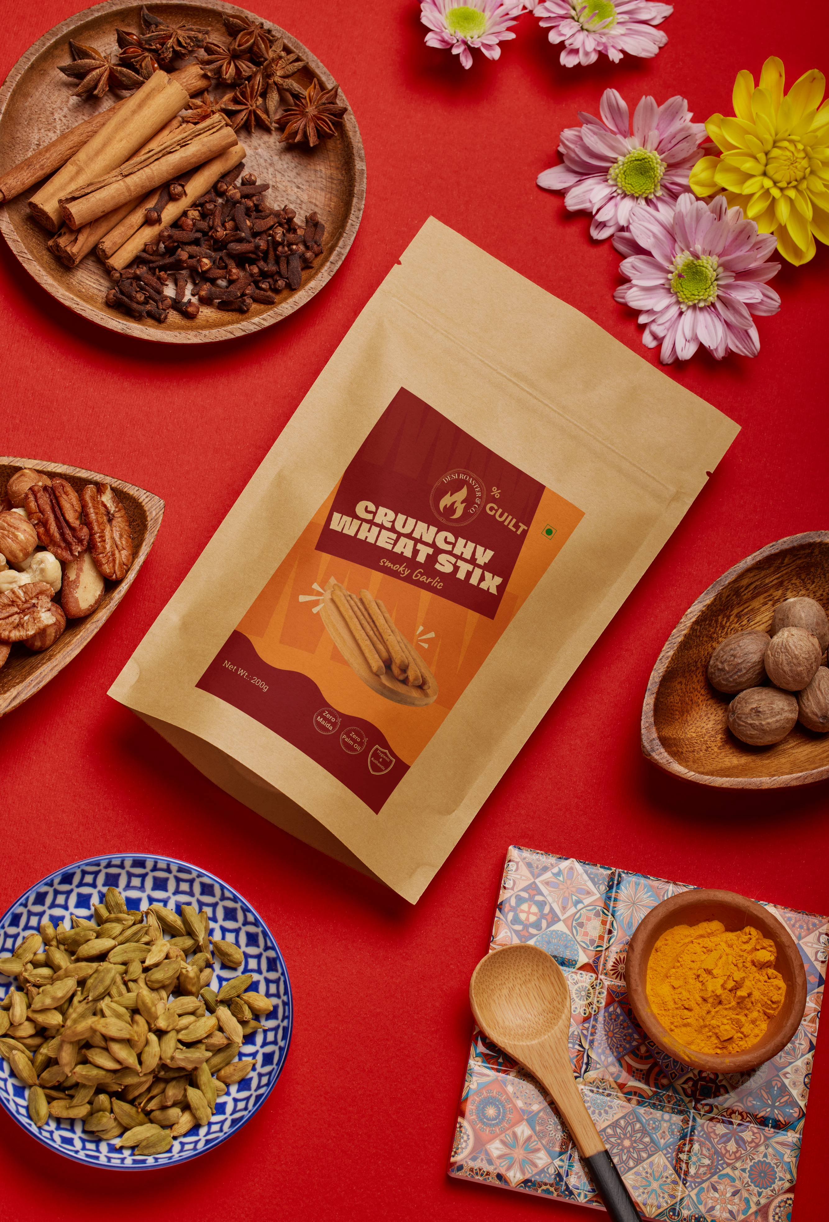 Crunchy Wheat Sticks